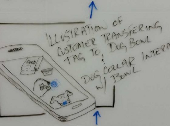 Storyboard of app demo for Sales