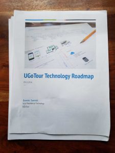 Mobile app technology roadmap document cover